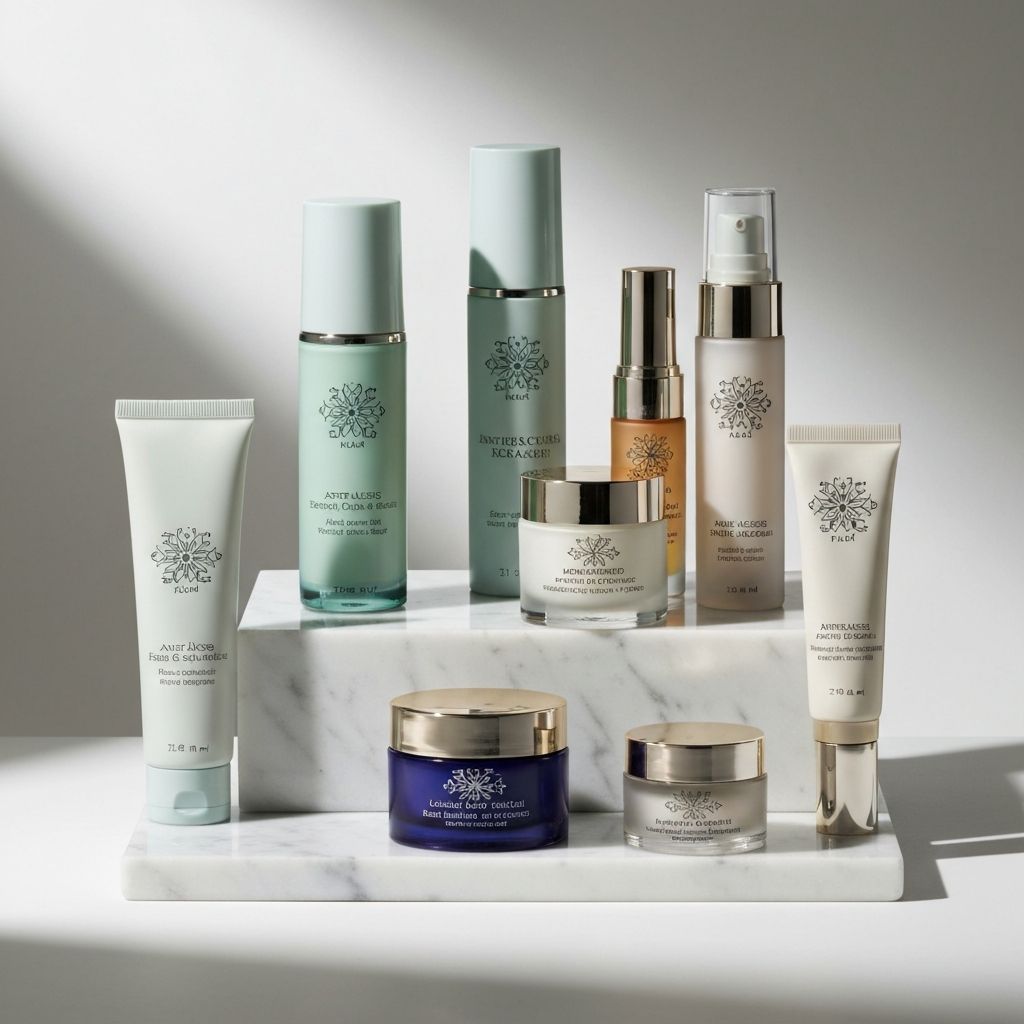 Age-supporting facial products